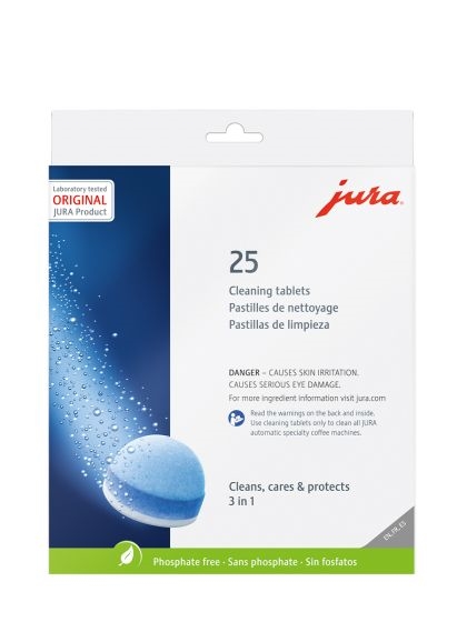 Jura 3-Phase Cleaning Tablets 25 Pack